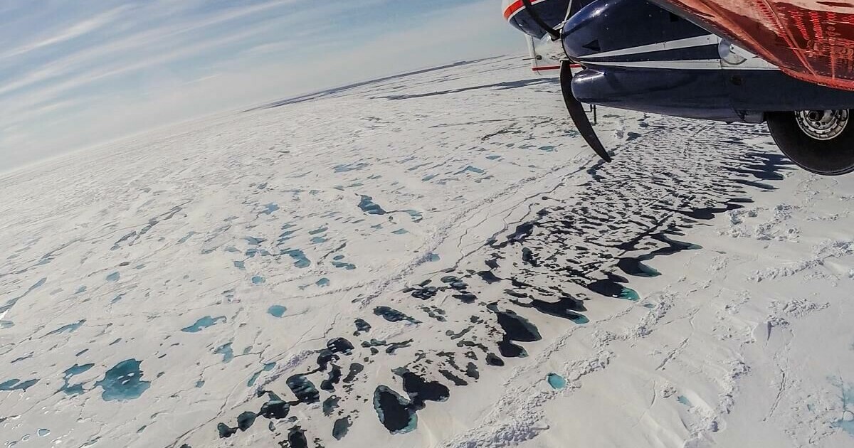 Vi kan nå måle tykkelsen på arktisk havis hele året