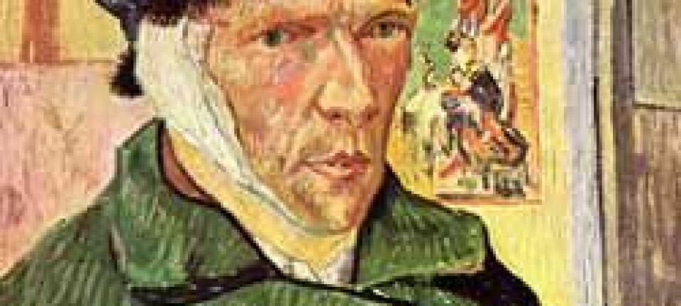 'Vincent van Gogh, i ettertid nesten like kjent for å kutte av sitt eget øre som for sine malerier.'