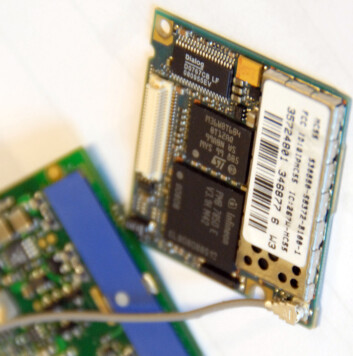 GPS-enheten inneholder mye elektronikk. GPS-enheten inneholder mye elektronikk.