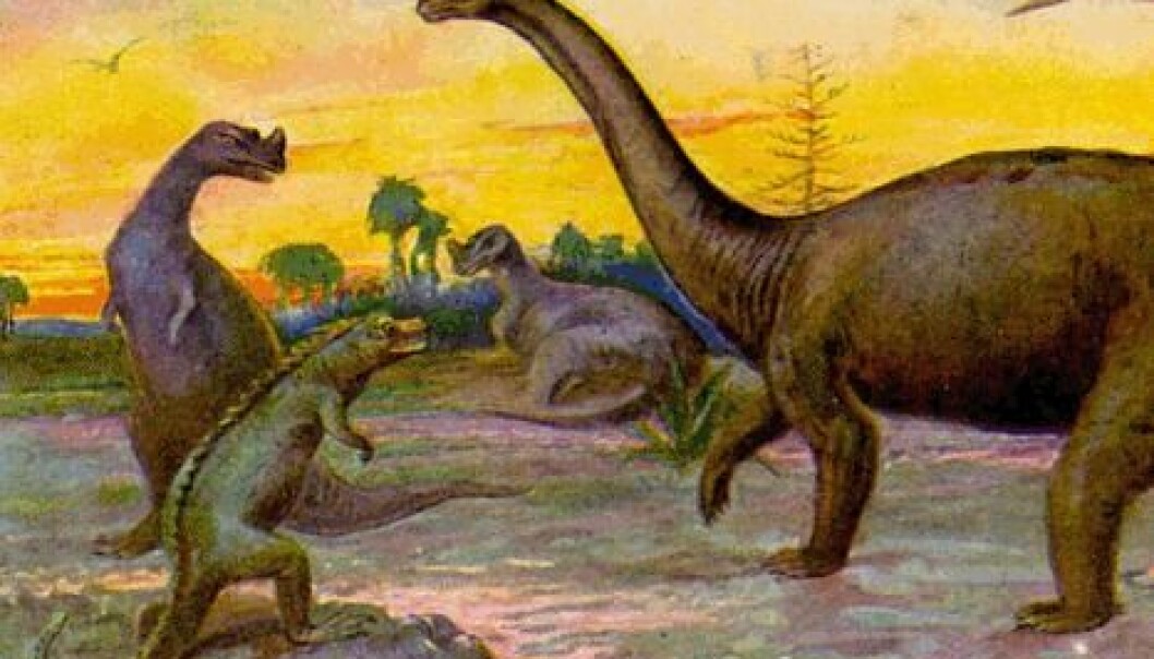 Dinosaurene reddet av flaks