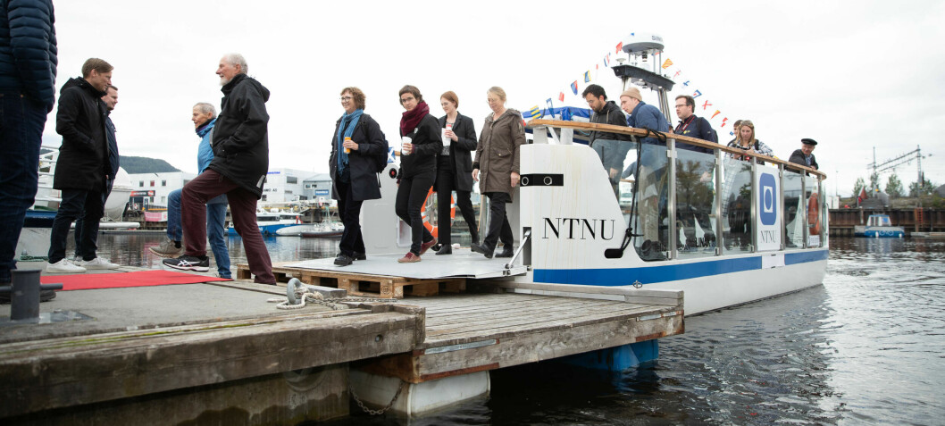 Verdens første prøvedrift av selvkjørende passasjerferge i by starter opp i Trondheim