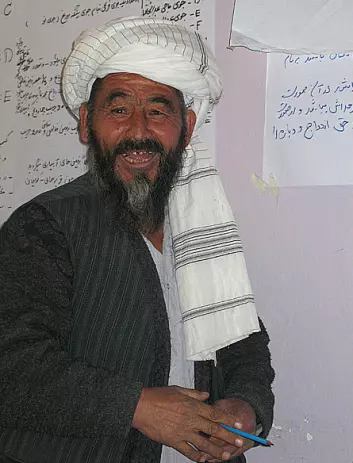 En landsby-leder på seminar. (Foto: Aslaug Gotehus)
