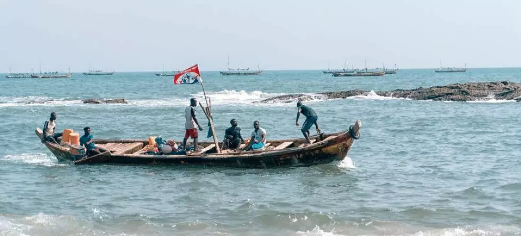 Fishing is the main source of livelihood for the families of Elmina in Ghana.
