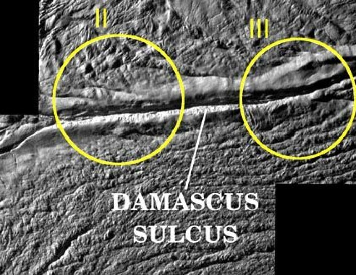 "Damascus. (Foto: NASA)"