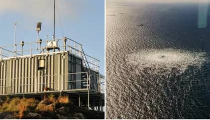 Gasslekkasjen i Østersjøen: Målestasjon på Sørlandet har registrert ekstrem økning i mengden metan i lufta