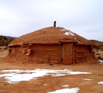 "Navajo-hytte. (Foto: iStockphoto)" "Navajo-hytte. (Foto: iStockphoto)"