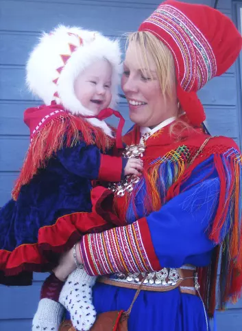 Laila Susanne Vars med barn. (Foto: privat)