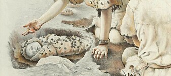 Baby ble gravlagt med perler og pynt i en hule i Italia for 10.000 år siden