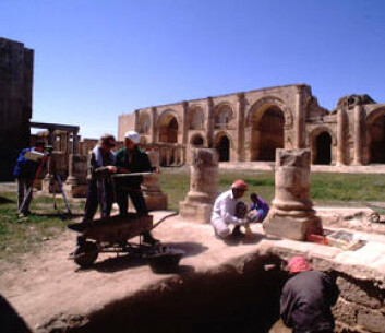 "Utgravninger i Hatra. (Foto: UNESCO)" "Utgravninger i Hatra. (Foto: UNESCO)"