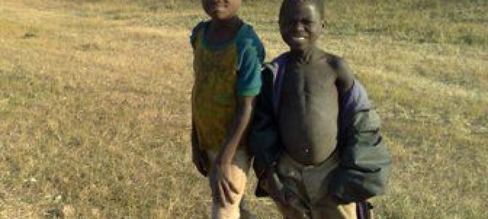 Barn langs veien i Malawi. SSB hjelper dem med å få bedre oversikt over hva som foregår i landet deres.