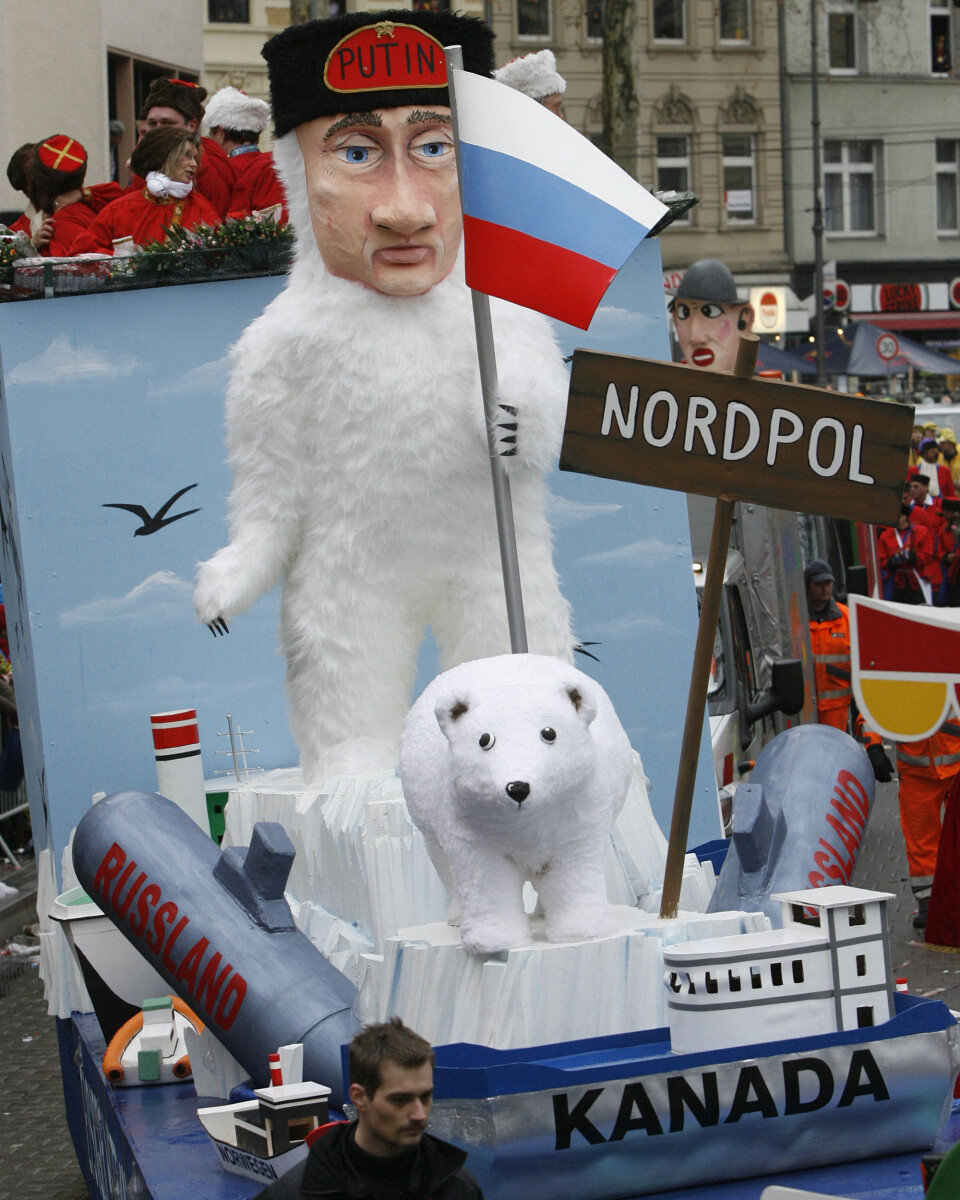 'Putin paraderes på karneval i Köln'