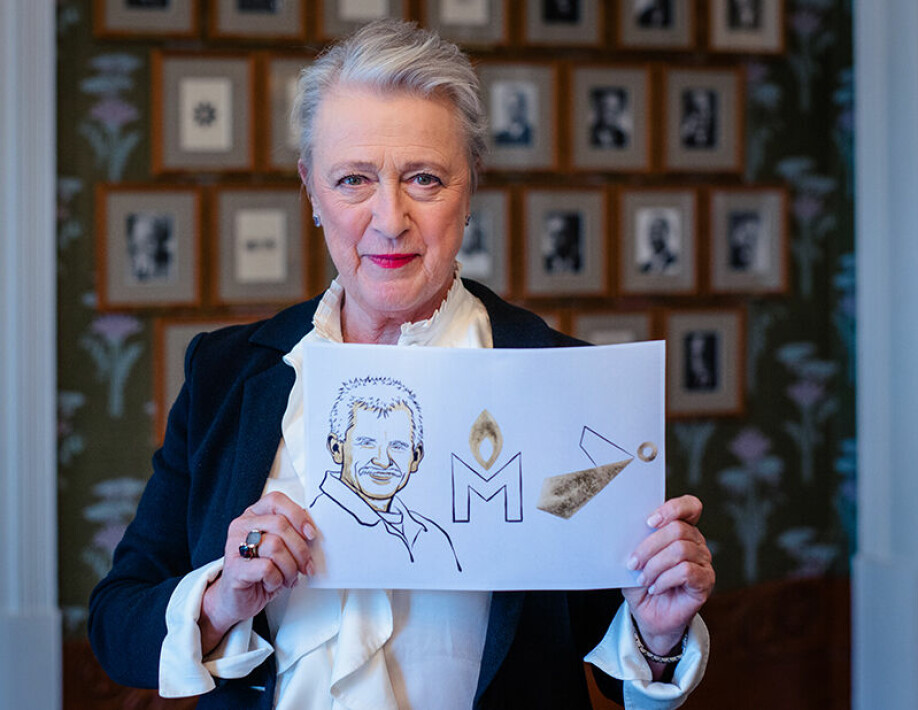 Berit Reiss-Andersen, head of the Norwegian Nobel Committee, during the announcement of this year’s peace prize.