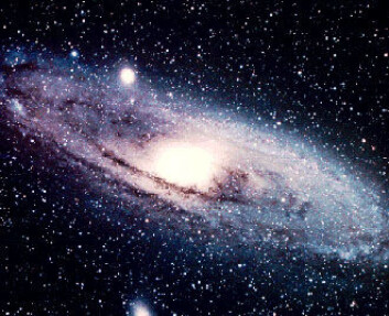 "Vår nabogalakse Andromeda. Melkeveien og Andromeda skal være ganske like. (Foto: NASA)" "Vår nabogalakse Andromeda. Melkeveien og Andromeda skal være ganske like. (Foto: NASA)"