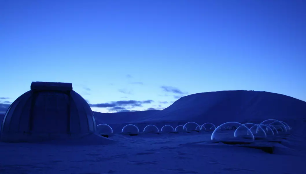 Nytt nordlysobservatorium på Svalbard
