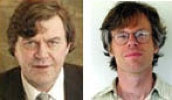 "NGU-forskerne Trond H. Torsvik (t.v.) og Bernhard Steinberger." "NGU-forskerne Trond H. Torsvik (t.v.) og Bernhard Steinberger."