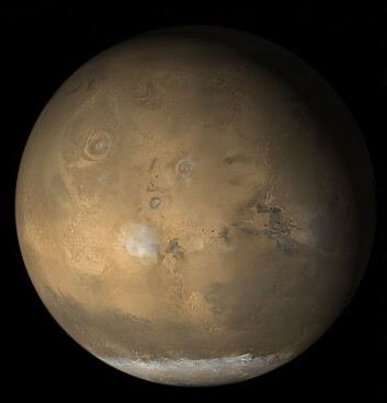 "Planeten Mars. Foto: NASA/JPL/Malin Space Science Systems" "Planeten Mars. Foto: NASA/JPL/Malin Space Science Systems"
