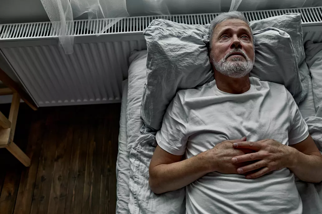 Forskere undersøkte søvn og sykdom hos personer på 50, 60 og 70 år.