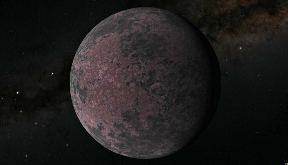 Planeten GJ 1252b blir grillet av solen sin.