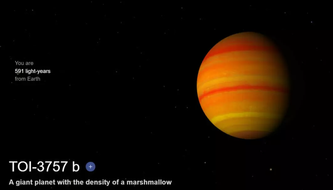 NASA bruker dette bildet for å illustrere planeten.