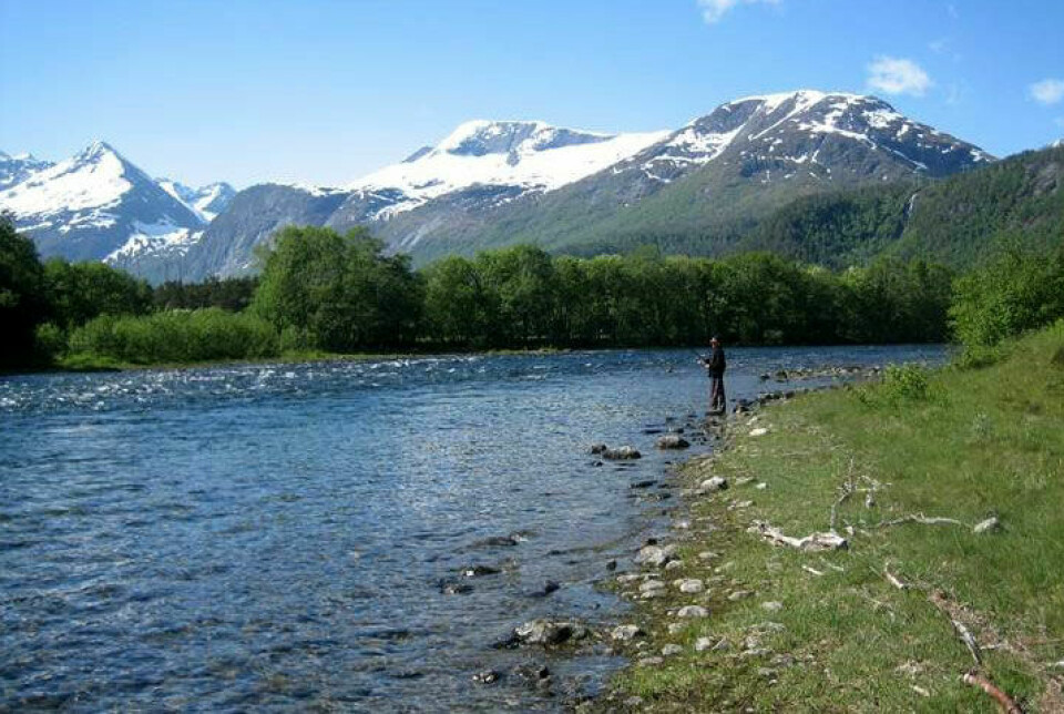 The largest salmon have disappeared, but people continue to go fishing in Eira’s beautiful scenery.