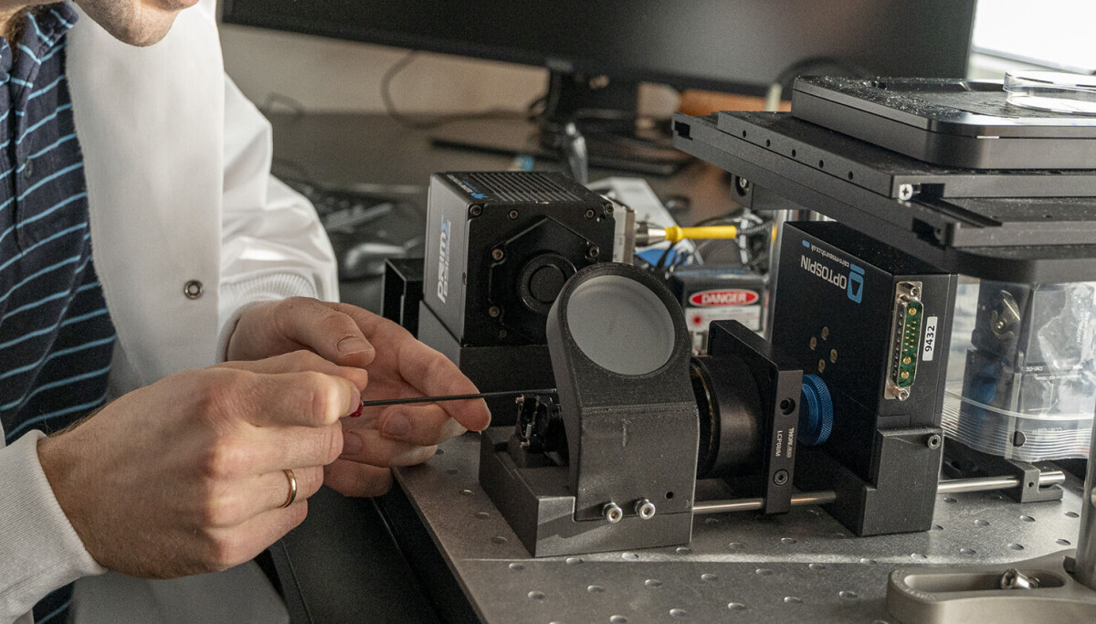 He's building the next generation of microscopes