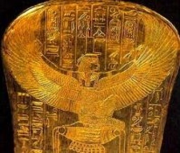 "Den egyptiske gudinnen Isis." "Den egyptiske gudinnen Isis."