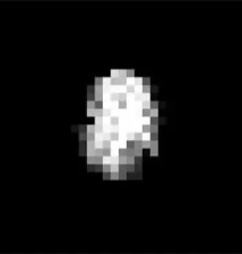 "Asteroiden 2007 TU24 passerte tett forbi jorden den 29. januar 2007."