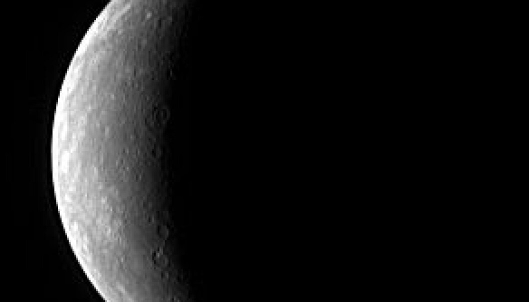 NASA-fartøy over Merkur