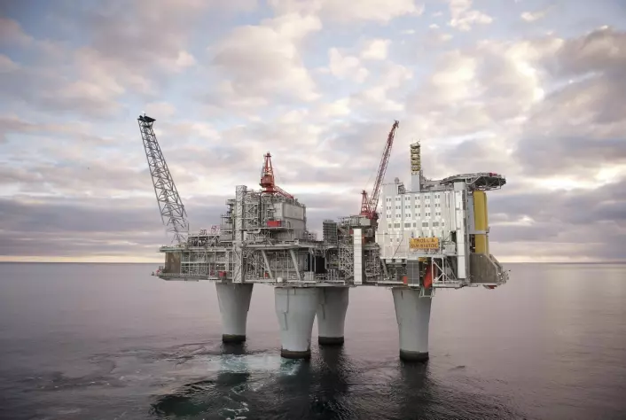 Norway has invested heavily in infrastructure to extract oil and gas from the Norwegian Continental Shelf. But if the world wants to reach the goal of limiting warming to 1.5 C, those investments will have to be abandoned before they pay for themselves. The photos shows the Troll A platform.
