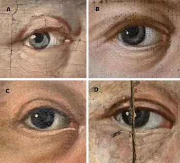 Er det virkelig Anders Smith som har malt disse fire øynene?