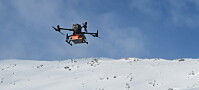 Statens vegvesen tester droner for å overvåke skredfare