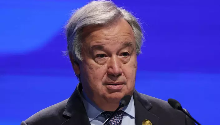 FNs generalsekretær, António Guterres, sier han anerkjenner innsatsen til deltakerne på klimatoppmøtet.