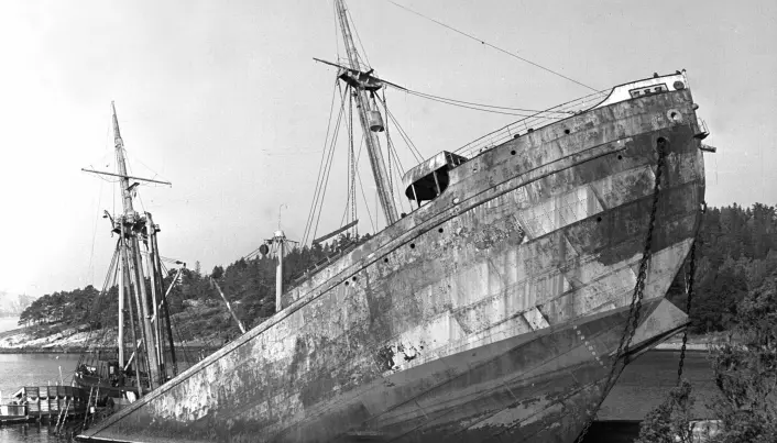 Skipet D/S Donau ble senket i Drøbak i 1945 av krigsveteranene Max Manus og Roy Nielsen.