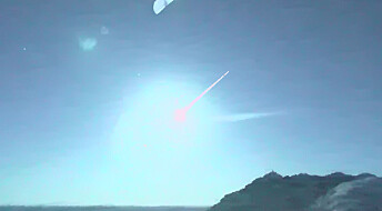 Ekspert: Meteoren brant opp og forsvant over havet utenfor Florø