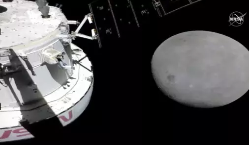 Nasa-kapsel har nådd fram til månen