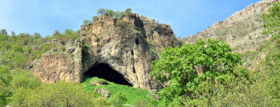 Shanidar-hulen i dagens Irak.