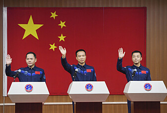 Kina sender tre astronauter til sin egen romstasjon