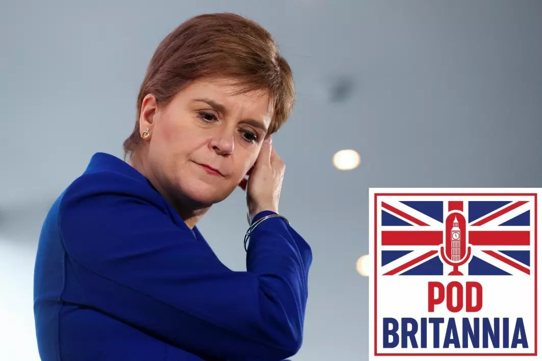 Nicola Sturgeon er en skotsk politiker som leder Scottish National Party. Hun er Skottlands førsteminister.