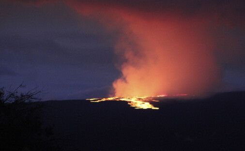 Nå har verdens største aktive vulkan sitt første utbrudd på snart 40 år