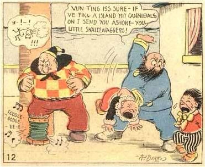 Dirks, Rudolph: The Katzenjammer Kids, i Norge kjent som Knoll og Tott Dirks, Rudolph: The Katzenjammer Kids, i Norge kjent som Knoll og Tott