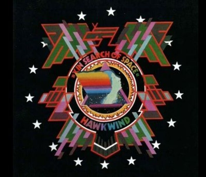 Hawkwind: "In Search of Space", fra 1971. (Foto: (Platecover)) Hawkwind: "In Search of Space", fra 1971. (Foto: (Platecover))