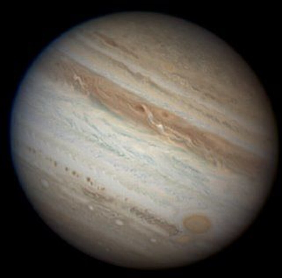 Det dannet seg aldri noen ordentlig planet i asteroidebeltet - og det er sannsynligvis Jupiter’s skyld. Her fotografert av Anthony Wesley fra Australia 30. august i år.