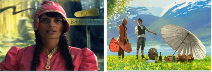 Skylappjenta i filmversjon Skylappjenta i filmversjon