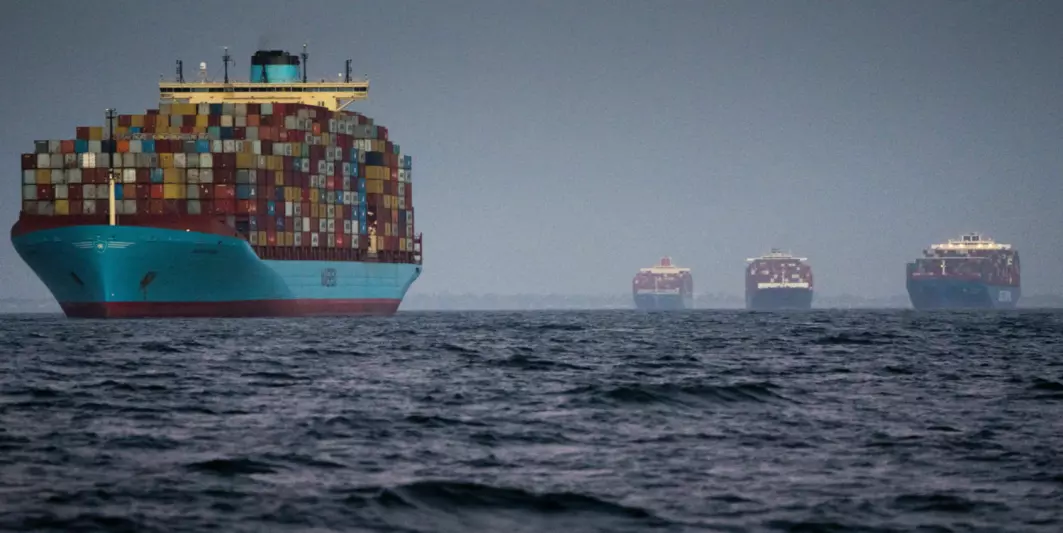 A container vessel waiting its turn outside Los Angeles. In our globalised world, there is a horde of contractors and sub-suppliers all contributing to any given product’s climate footprint. And their contributions take no account of national boundaries.
