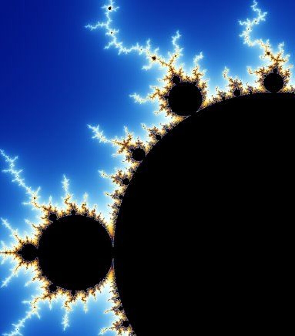 Hvor lang er ”kysten” av Mandelbrot-mengden? Hmmm …