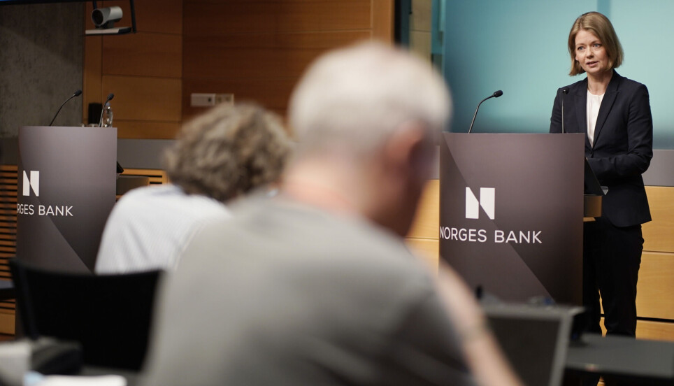 Økonomiprofessor Kjetil Storesletten mener sentralbanksjef Ida Wolden Bache og Norges Bank må kjøre en mer aggressiv tone og understreke at mål nummer én er å få inflasjonen ned.