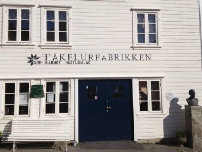 Her i Skudeneshavn foregikk produksjonen av tåkelurer. (Foto: T. Wahl) Her i Skudeneshavn foregikk produksjonen av tåkelurer. (Foto: T. Wahl)