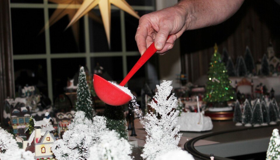 Let it snow! Det blir hvit jul i Lloyd Sundstøls juleby.