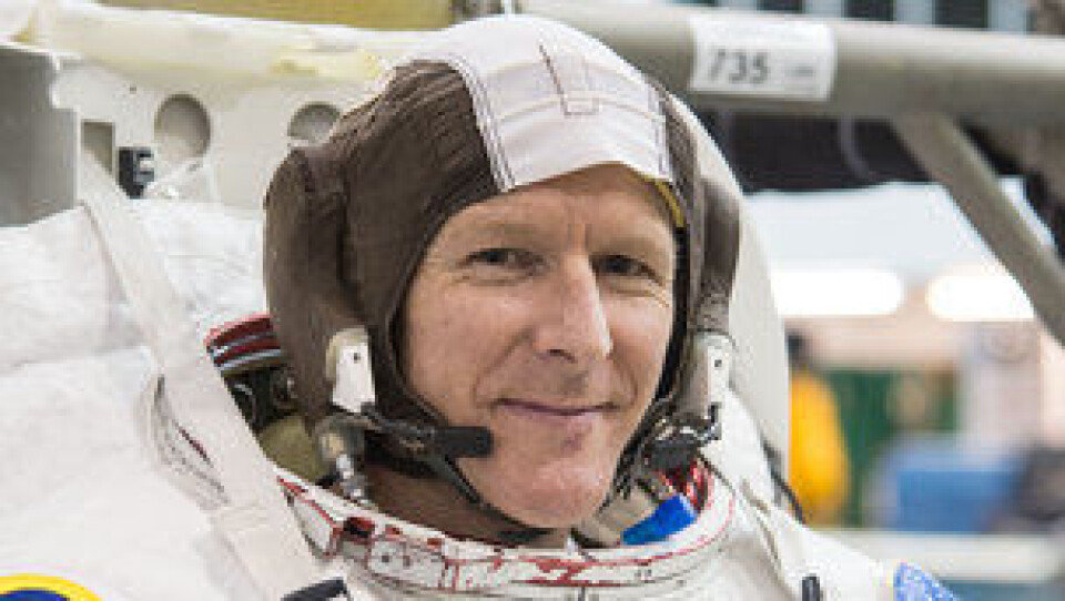 Tim Peake er ESAs nye britiske astronaut og skytes opp for et halvt år på romstasjonen i 2015. (Foto: ESA)