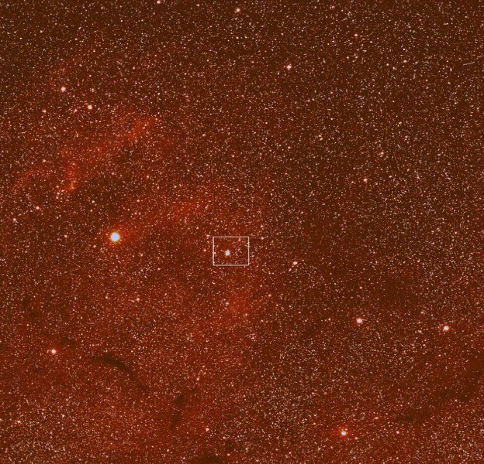 67P/Tsjurjumov-Gerasimenko sett av Rosettas vidvinkelkamera i mars 2014. (Foto: ESA 2014 MPS for OSIRIS-Team MPS/UPD/LAM/IAA/SSO/INTA/UPM/DASP/IDA)